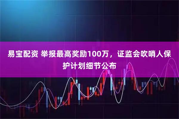 易宝配资 举报最高奖励100万，证监会吹哨人保护计划细节公布