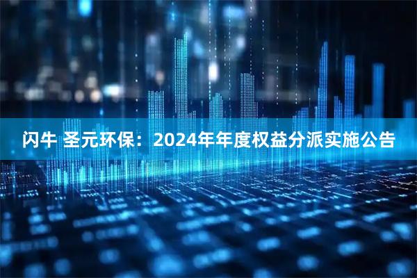闪牛 圣元环保：2024年年度权益分派实施公告